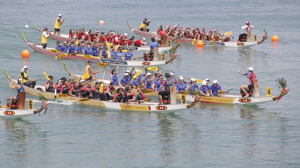 carrera del festival del bote de dragón