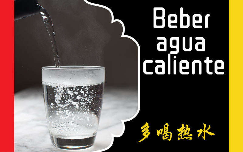 Beber agua caliente